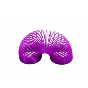 Brinquedo mola maluca grande cor unica rodzand / plast sandri / dominio