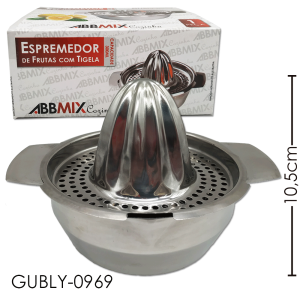 Espremedor de frutas com tigela c/1pç gubly-0969