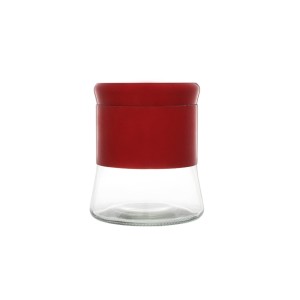 Pote hermético 750ml c/1pç vermelho pote-024vm