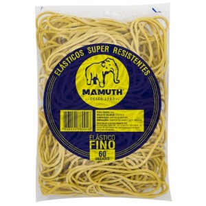 Elastico dinheiro 50gr c/60unidades mamuth