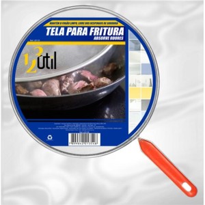 Tela fritura 25cm ud135 548 c/1pç 123 util