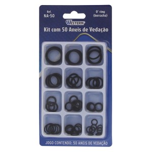 Kit aneis vedação c/50pçs na-50