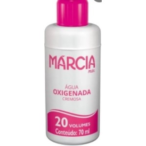 Água oxigenada 20 volumes 70 ml c/24 pçs marcia