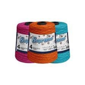 Barbante supremo grande colorido 940m n.4 c/1pç