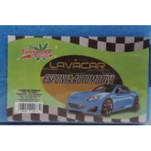 Esponja automotiva lava carro c/1pç 0789 3030 esponflora