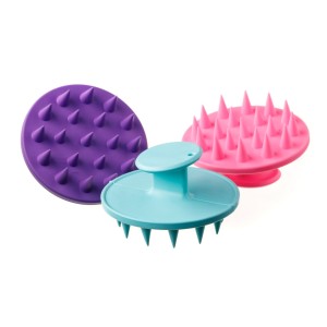 Escova shampoo c/1pç brush massageadora 2305 escobel