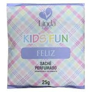 Sache perfumado feliz 25g c/1pç aromatizante de ambiente