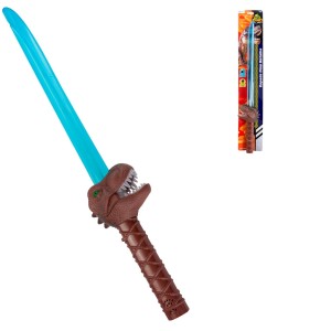 Brinquedo espada dino com luzes e som bq-009