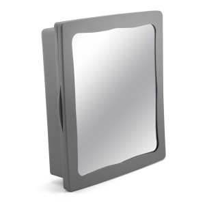 Armário para banheiro c/1pç premium cinza 736