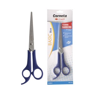 Tesoura basic blue barbeiro 7