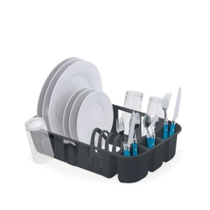 Escorredor de pratos preto c/1pç 059/p nitron