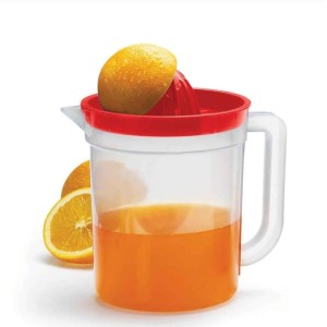 Jarra c/ espremedor vermelho c/1pç 2lts 033.012.547 Nitron