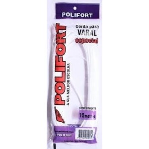 Corda p/varal especial c/1pç 15mt nylon polifort