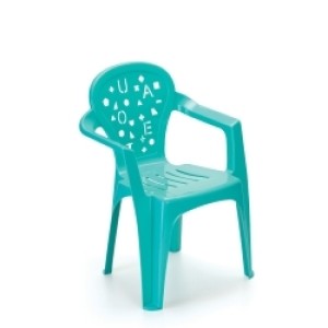 Poltrona infantil letras verde c/1 peça 131 rainha