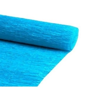 Papel crepom azul claro c/10pçs 48x2mt 830013 cr 100097 nova print/ridet