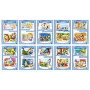 Livro histórias encantadas c/10 pçs 978-85-7398-102-5 Todolivro