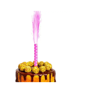 Vela vulcão super estelar rosa c/1pç 117995.0 Regina