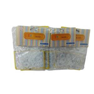 Elastico silicone cartela c/12 pacotes incolor rt270103