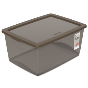 Organizador com tampa camurça 60l ordene c/1pç or80959n