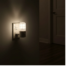 Luz noturna bi volt-lampada diversas cores c/ 1 Pç Mz-15111 Monaliza 