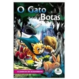 Livro gibi gato de botas c/1pç 1151258 todolivro