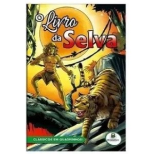 Livro gibi livro da selva c/1pç 1151266 todolivro