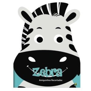 Livro amiguinhos recortados c/1pç zebra todolivro