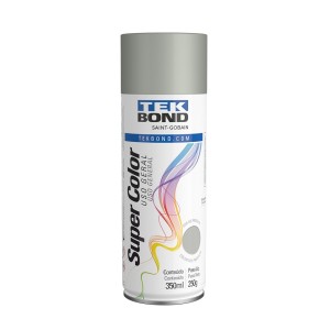 Tinta aerossol aluminio supercolor tek bond