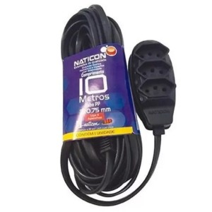 Extensao 10mts tirpolar naticon c/1pç 2559 2p + t pto