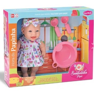 Brinquedo boneca bambolinha papa c/1pç 745