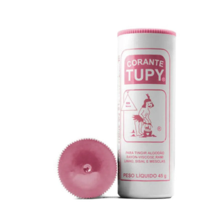 Tinta tupy rosa 09 c/6pçs tingir roupa