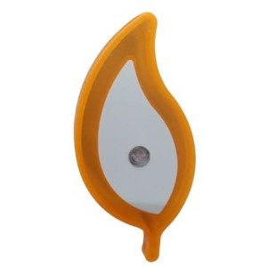 Luz noturna folha 0,3w c/sensor fotocélula mz-33156 bivolt c/1pç monaliza