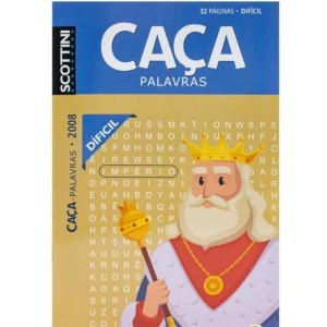 Livro caça-palavras dificil c/1 pç n2008 n2009 todolivro