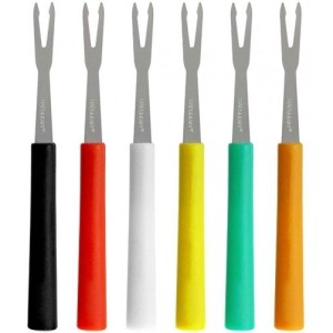 Garfo petisco c/6pçs cjga-004cl  1439