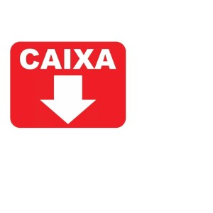 Placa sinalização caixa 15x20 pacific c/1 pç pacific