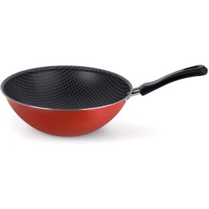 Frigideira wok oriental vermelho 24cm 51124 multiflon