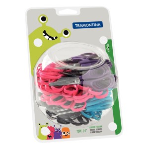 Tesoura escolar 4 monstercort c/72pçs  25999/409 tramontina