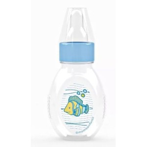 Mamadeira chuca decorada blister 60ml 232azul/rosa mamita