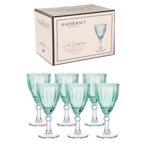 Jogo de taças dominic 275ml c/6pçs verde tcvn014/vd