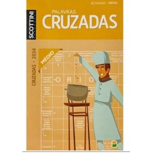 Livro palavras cruzadas c/1pç medio 2034 2035 todolivro