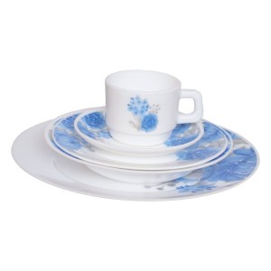 Aparelho de jantar opaline recanto 20 peças hauskraft opal501