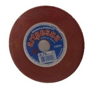 Linha pesca artpesca 0,70 c/1pç solapa 100 mts