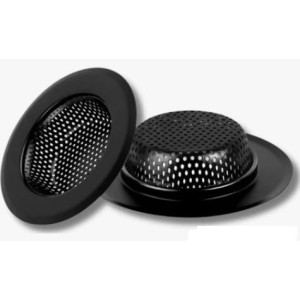 Ralo pia metal preto 0083 0835 c/1 pç  9cm topmix