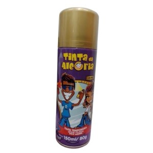 Tinta alegria ouro p/ cabelo 150ml  80g c/1pç dalegria